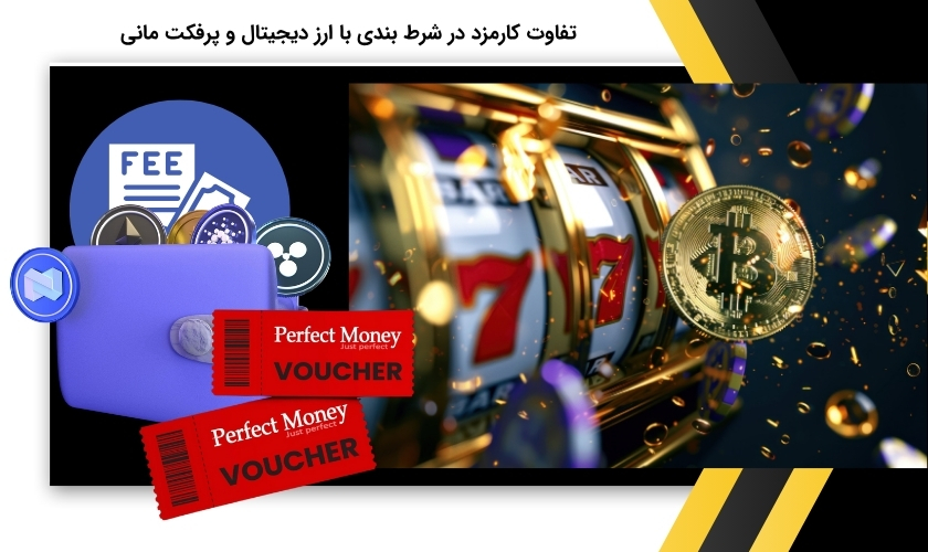 مقایسه کارمزد ارز دیجیتال و پرفکت مانی