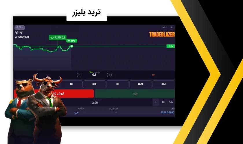 بازی جذاب ترید بلیزر